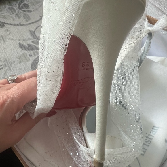 Christian Louboutin Bridal Heels - Picture 9 of 10